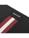 Logo Tenery Leather Clutch Bag Black - BALLY - BALAAN 5