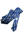 panda blue tie - HERMES - BALAAN 7