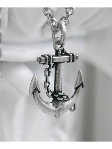 Blessedbullet Anchor O-Chain Necklace Silver - BLESSED BULLET - BALAAN 1