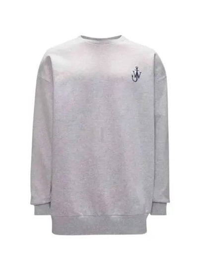 Embroidery Anchor Back Print Sweatshirt Light Grey - JW ANDERSON - BALAAN 2