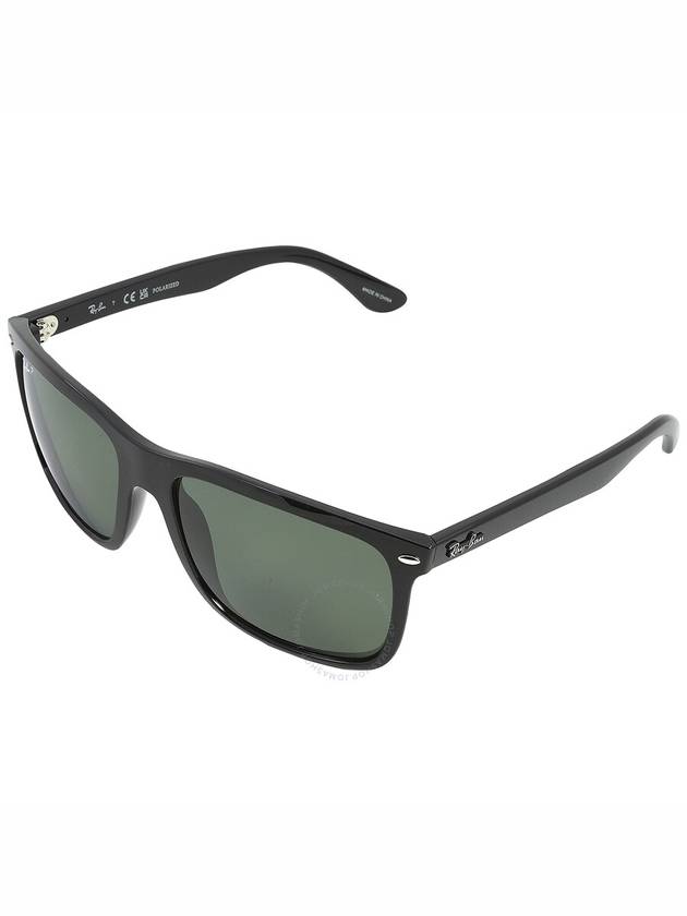 Ray Ban Boyfriend Two Green Square Unisex Sunglasses RB4547 601/58 60 - RAY-BAN - BALAAN 3