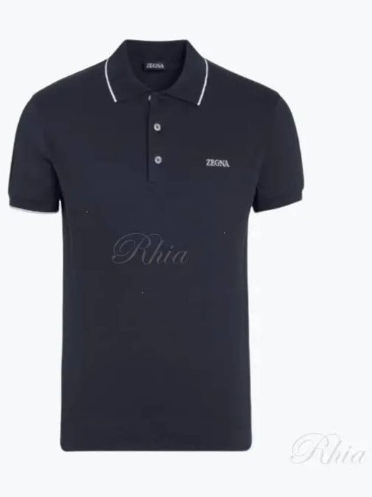 24 Stretch Cotton Polo E7358A5 B746 B09 - ERMENEGILDO ZEGNA - BALAAN 1