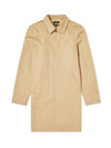 Ville Cotton Gavardin Single Coat Beige - A.P.C. - BALAAN 1