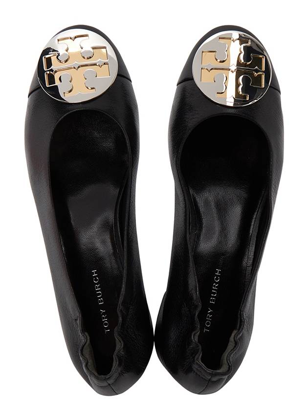 Claire Cap Toe Flat Black - TORY BURCH - BALAAN 3