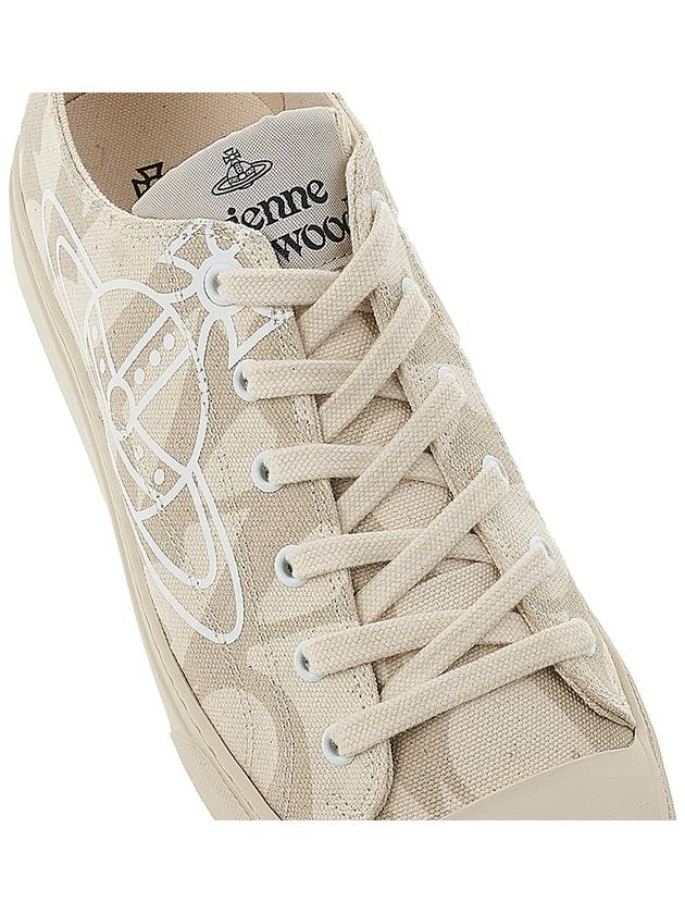 ORB Print Low-Top Sneakers Grey - VIVIENNE WESTWOOD - BALAAN 9