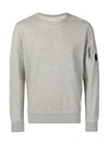 11Th Anniversary Lens Wappen Pocket Sweatshirt Grey - CP COMPANY - BALAAN 3