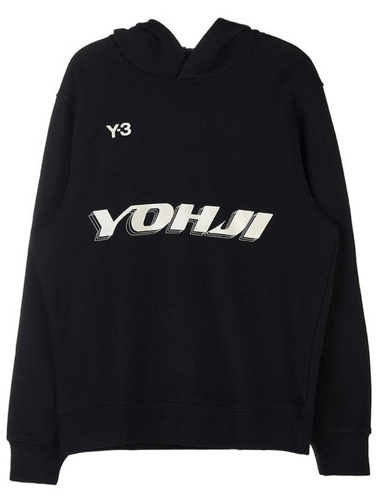 Yoji Print Hooded Black - Y-3 - BALAAN 2