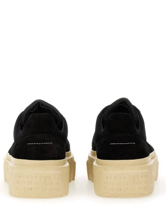 Mm6 Maison Margiela Leather Sneaker - MAISON MARGIELA - BALAAN 3