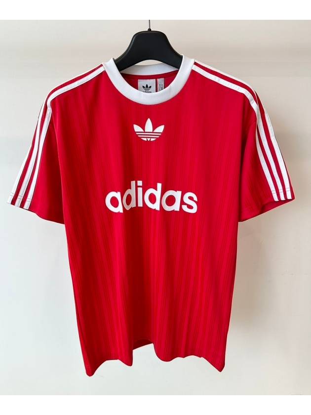 Adicolor Short Sleeve T-Shirt Red - ADIDAS - BALAAN 7