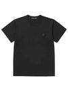 Short Sleeve CL0205 BLACK Face Logo Men s Tee Women - ACNE STUDIOS - BALAAN 1