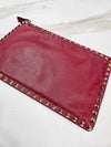 Valentino Rockstud Leather Clutch Bag Red MW0P0269BOL - LOUIS VUITTON - BALAAN 3