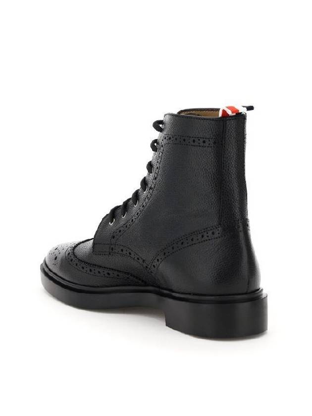 Women's Lightweight Sole Wingtip Walker Boots Black - THOM BROWNE - BALAAN 3