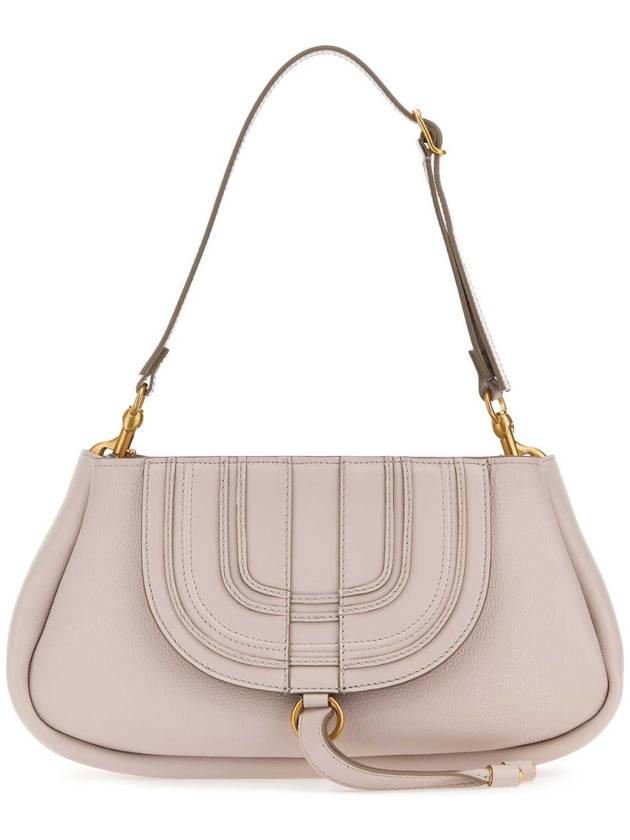 Marcie Leather Shoulder Bag Grey - CHLOE - BALAAN 1