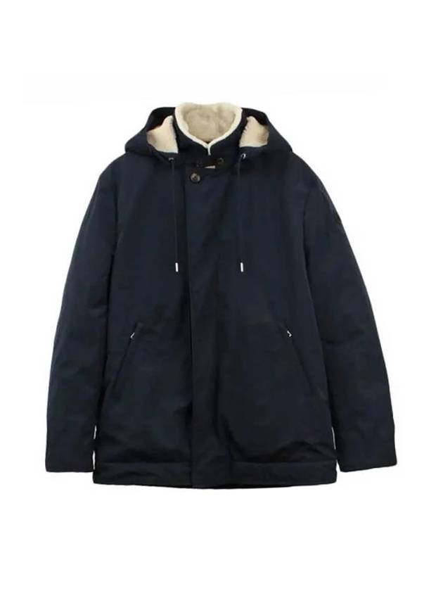 Men's Theolier Parka Navy - MONCLER - BALAAN 1