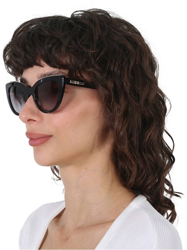 Longchamp Grey Cat Eye Ladies Sunglasses LO686S 001 51 - LONGCHAMP - BALAAN 2