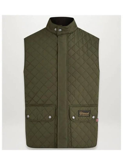 Quilted Padded Vest Olive - BELSTAFF - BALAAN 2