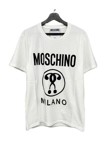 0712 2039 1001 logo short sleeve tshirt - MOSCHINO - BALAAN 1