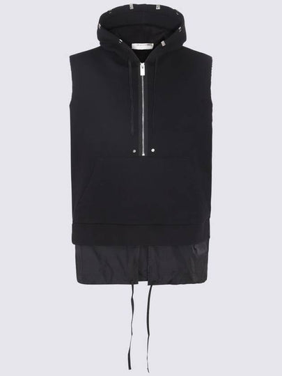 Half-Zip Hooded Vest Black - 1017 ALYX 9SM - BALAAN 2