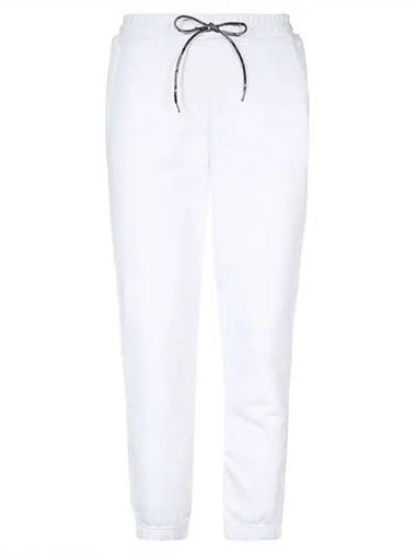 Logo Classic Drawstring Cotton Track Pants White - VIVIENNE WESTWOOD - BALAAN 1