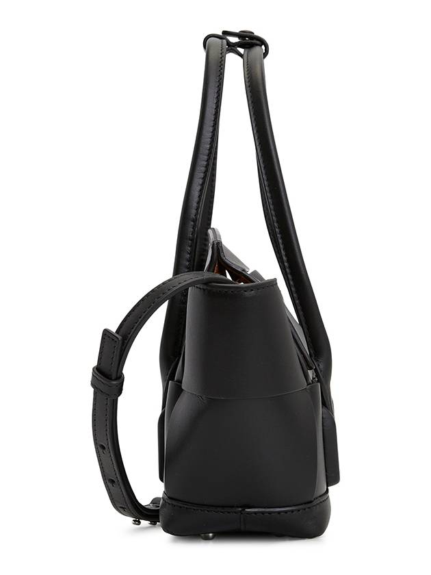 Arco Mini Tote Bag Black - BOTTEGA VENETA - BALAAN 3