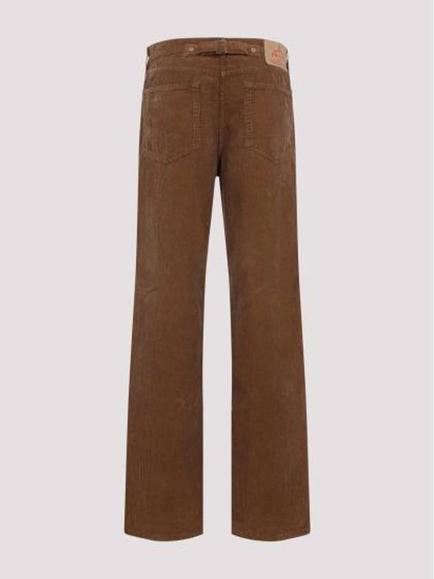 Corduroy Wide Pants Brown - PRADA - BALAAN 5