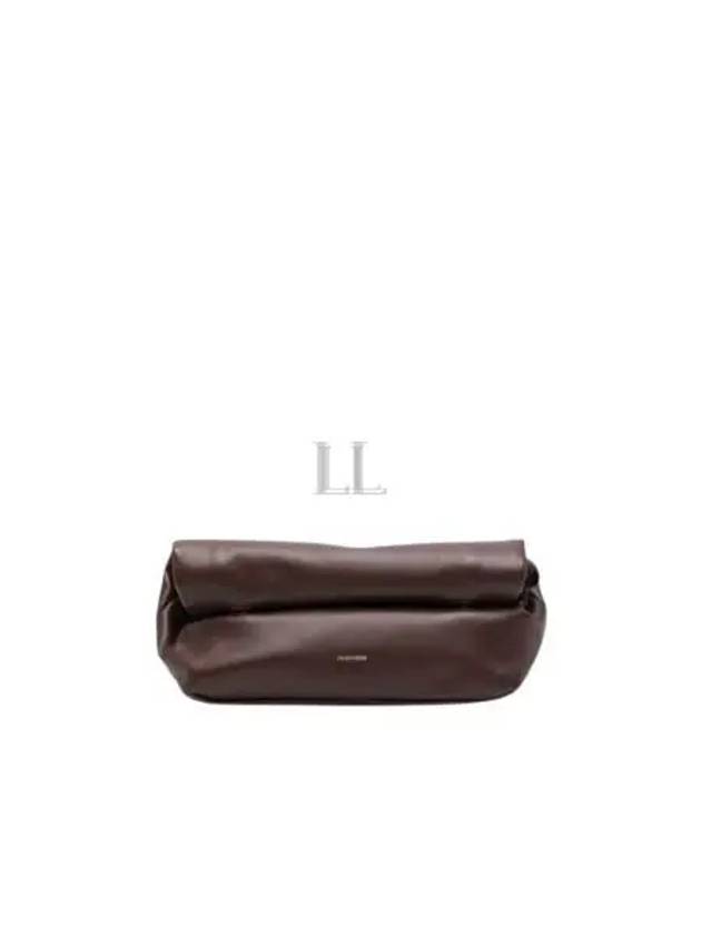 Rollup Small Cross Bag Brown - JIL SANDER - BALAAN 2