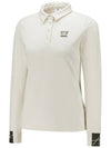 Official WOMEN NAP COLLAR LONG T SHIRT IV - ANEWGOLF - BALAAN 4