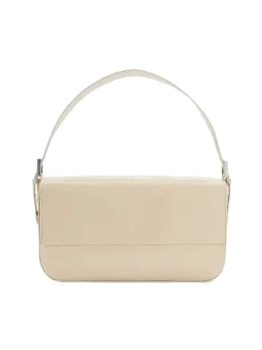 Manu Shoulder Bag Beige - BY FAR - BALAAN 1