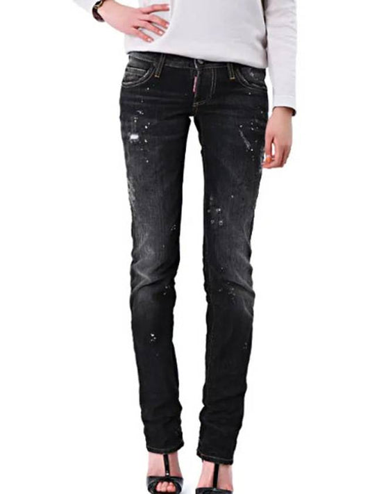 Women's Slim Jeans 72LA0443 090 - DSQUARED2 - BALAAN 2