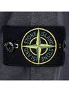 Compass Badge Cotton Hoodie Dark Grey - STONE ISLAND - BALAAN 6