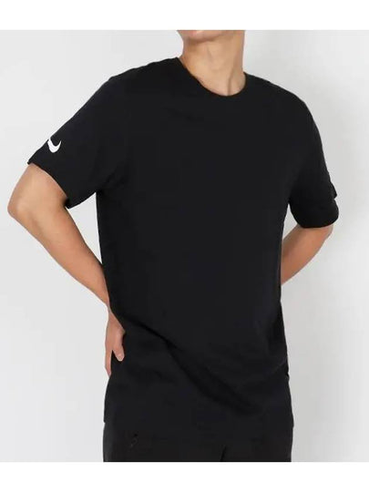 Men's Park 20 Swoosh Short Sleeve T-Shirt Black - NIKE - BALAAN 2