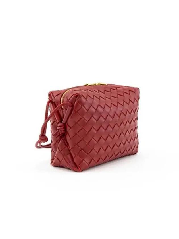 Loop Intrecciato Weaving Small Cross Bag Apple Candy - BOTTEGA VENETA - BALAAN 3