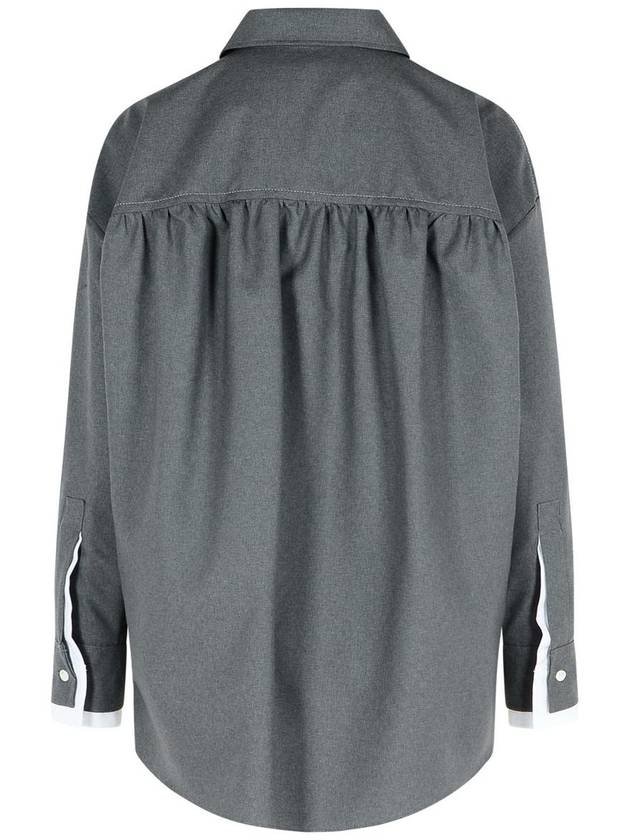 Marni Grey Virgin Wool Shirt - MARNI - BALAAN 3