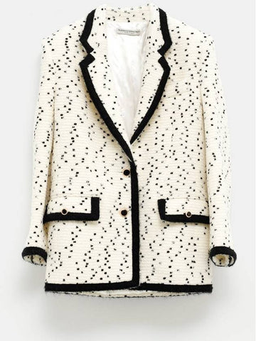 Boucle Single Breasted Jacket - ALESSANDRA RICH - BALAAN 1