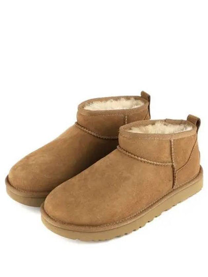 Women's Classic Ultra Mini Winter Boots Chestnut - UGG - BALAAN 2