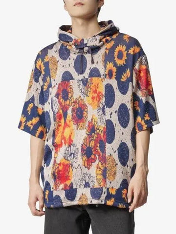 Sunflower Short Sleeve Hooded Shirt Red Navy MP093CB010 - ENGINEERED GARMENTS - BALAAN 1