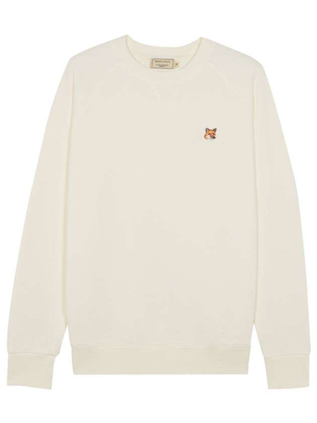 Fox Head Patch Classic Sweatshirt Ecru - MAISON KITSUNE - BALAAN 2