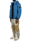 Crinkle Reps R NY Padding Blue - STONE ISLAND - BALAAN 3