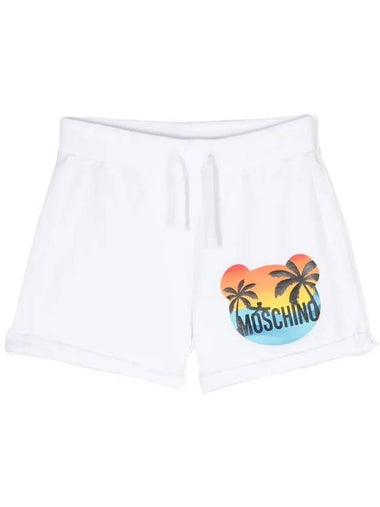 HDQ01HLDA1310101 Logo Shorts Pants Beach Kids - MOSCHINO - BALAAN 1