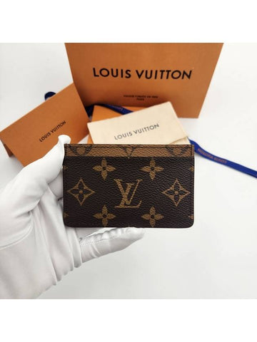 Card Holder Monogram Reverse Canvas M69161 - LOUIS VUITTON - BALAAN 1