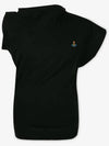 Women's Hebo Short Sleeve T-Shirt Black - VIVIENNE WESTWOOD - BALAAN 3