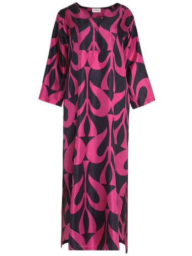 P.A.R.O.S.H. Printed Silk Dress - P.A.R.O.S.H. - BALAAN 1