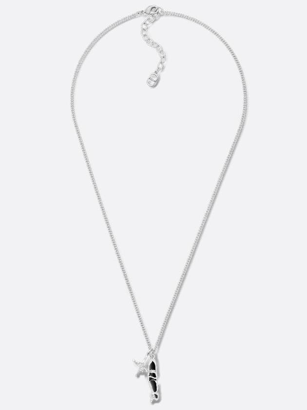 AND LEWIS HAMILTON pendant necklace silver - DIOR - BALAAN 2