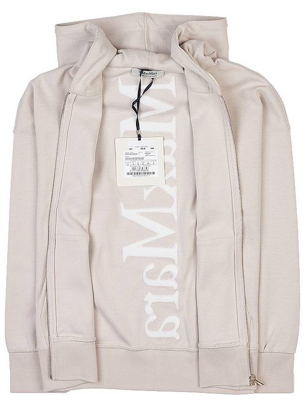 Fiesta Hooded Jacket Ivory - MAX MARA - BALAAN 10