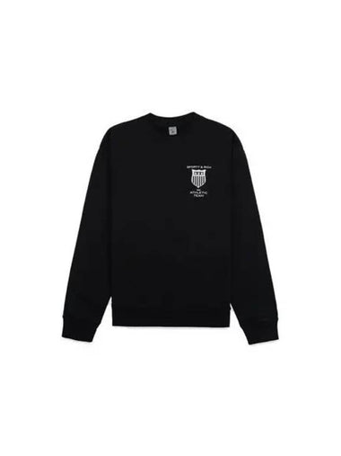 ATHLETIC TEAM CREWNECK CR625 BLACK - SPORTY & RICH - BALAAN 1