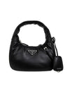 Soft Padded Nappa Leather Mini Bag Black - PRADA - BALAAN 1