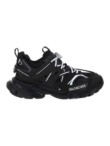 Logo Track Low Top Sneakers Black - BALENCIAGA - BALAAN 1