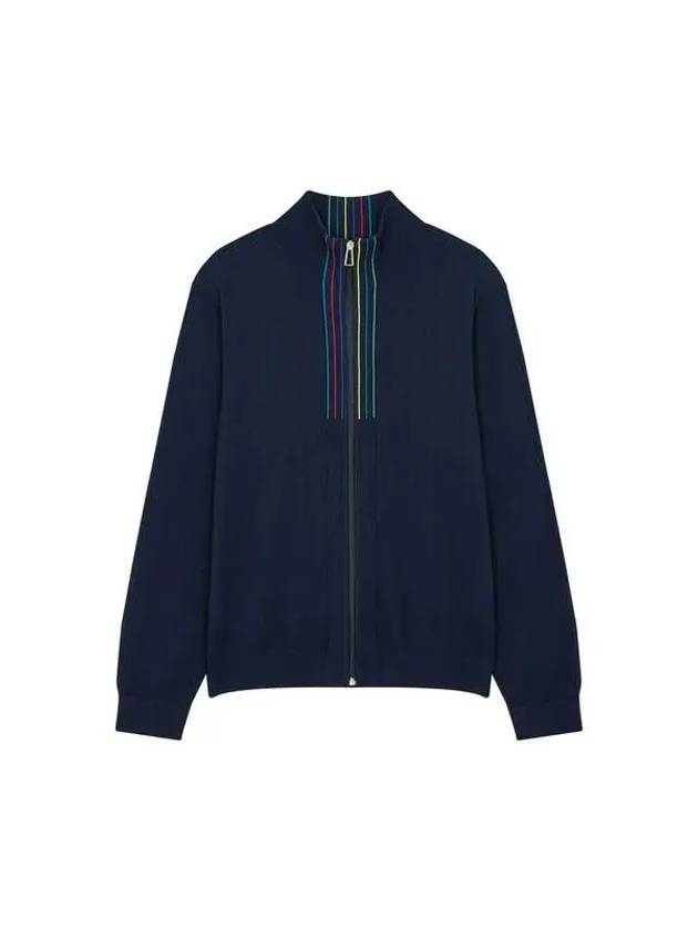 PS stripe line cardigan navy - PAUL SMITH - BALAAN 1