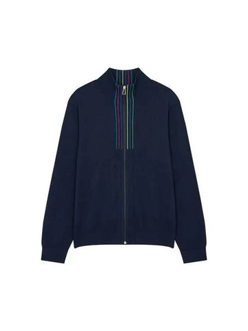 PS stripe line cardigan navy - PAUL SMITH - BALAAN 1