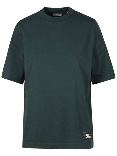 EKD Cotton Short Sleeve T-Shirt Green - BURBERRY - BALAAN 2